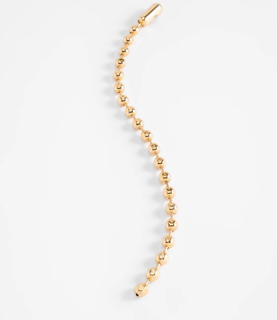 18K Gold-Plated Beaded Bracelet