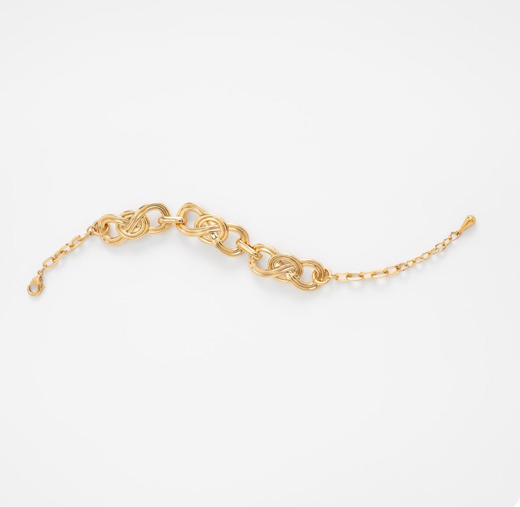 Bold Luxe Chain Bracelet – 18K Gold Plated