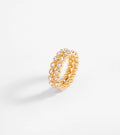 Golden Sparkle Duo Ring Set