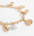 Seaside Pearl Charm Bracelet