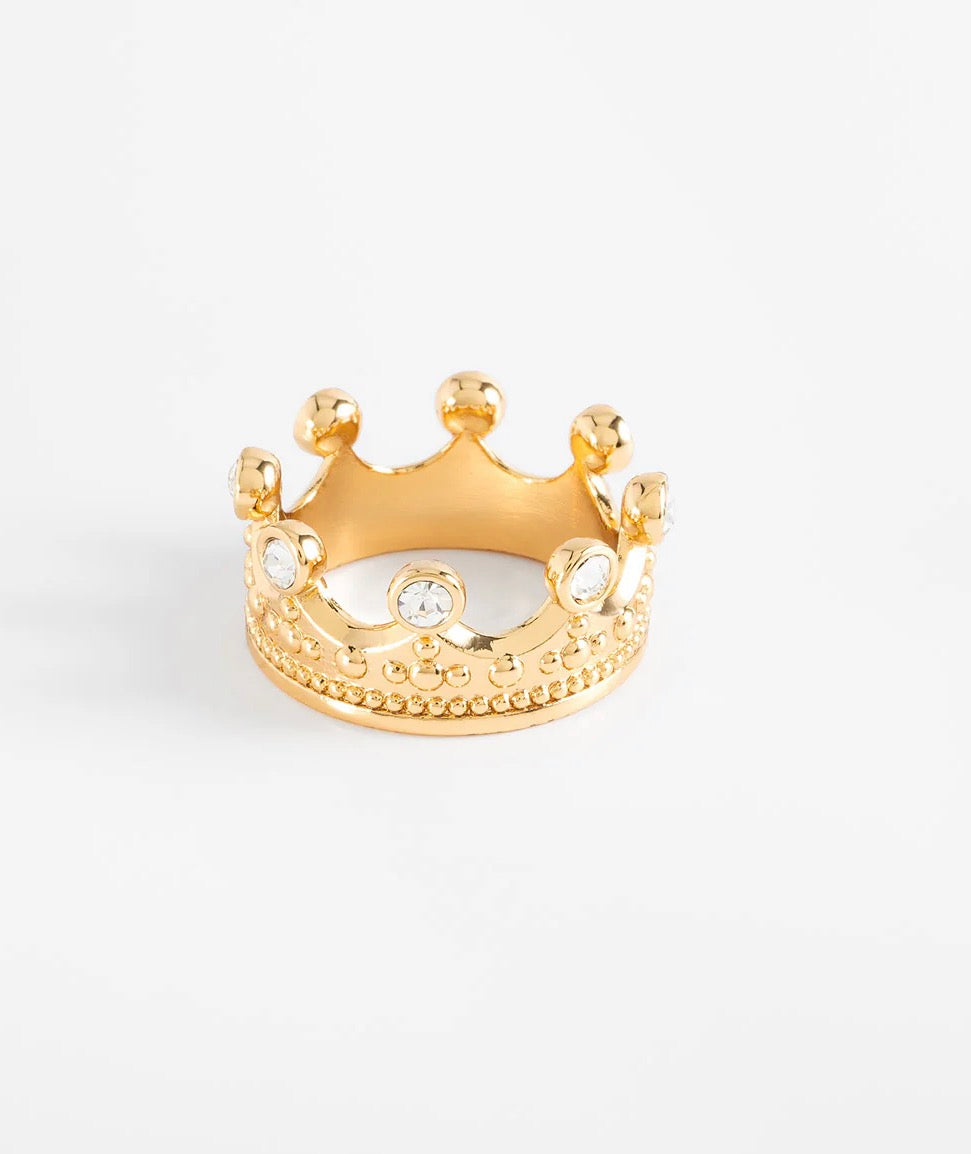 Royal Crown Stack Ring