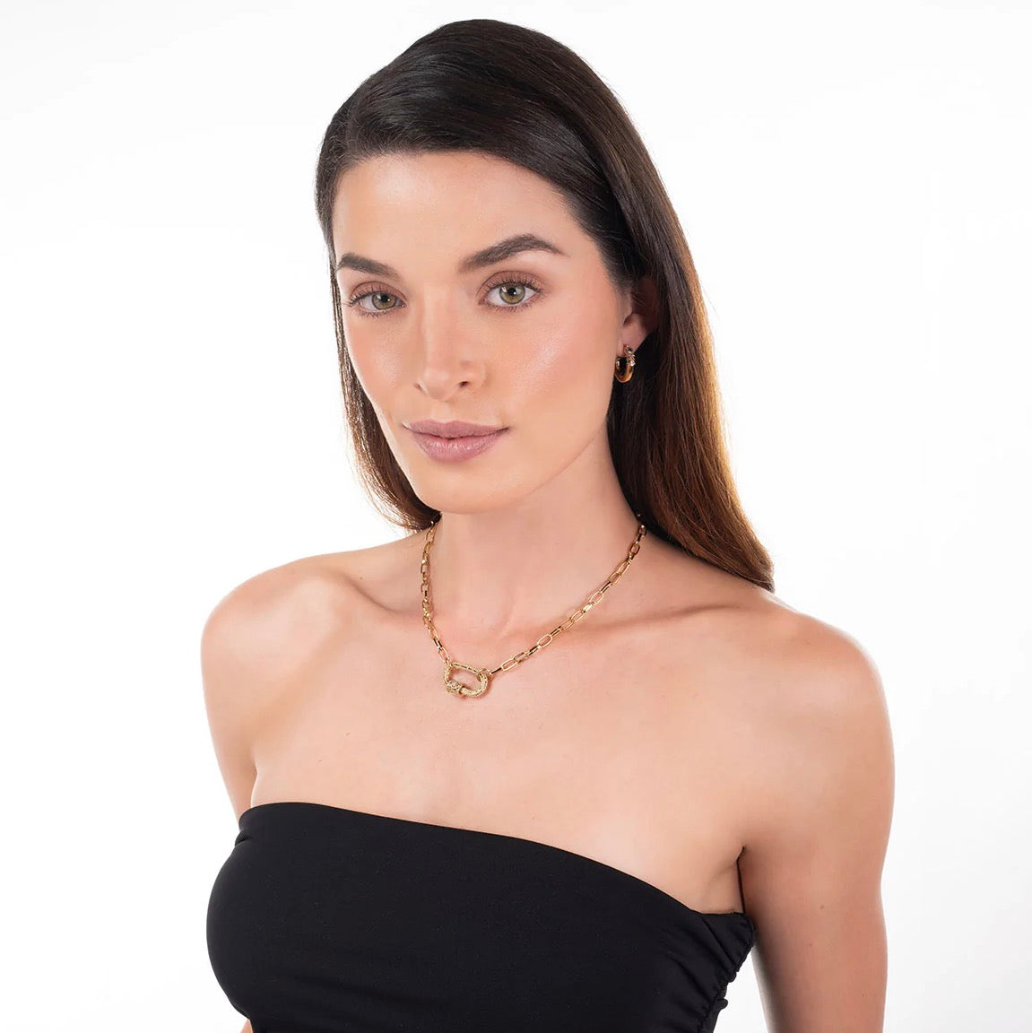 Pavé Link Luxe Necklace