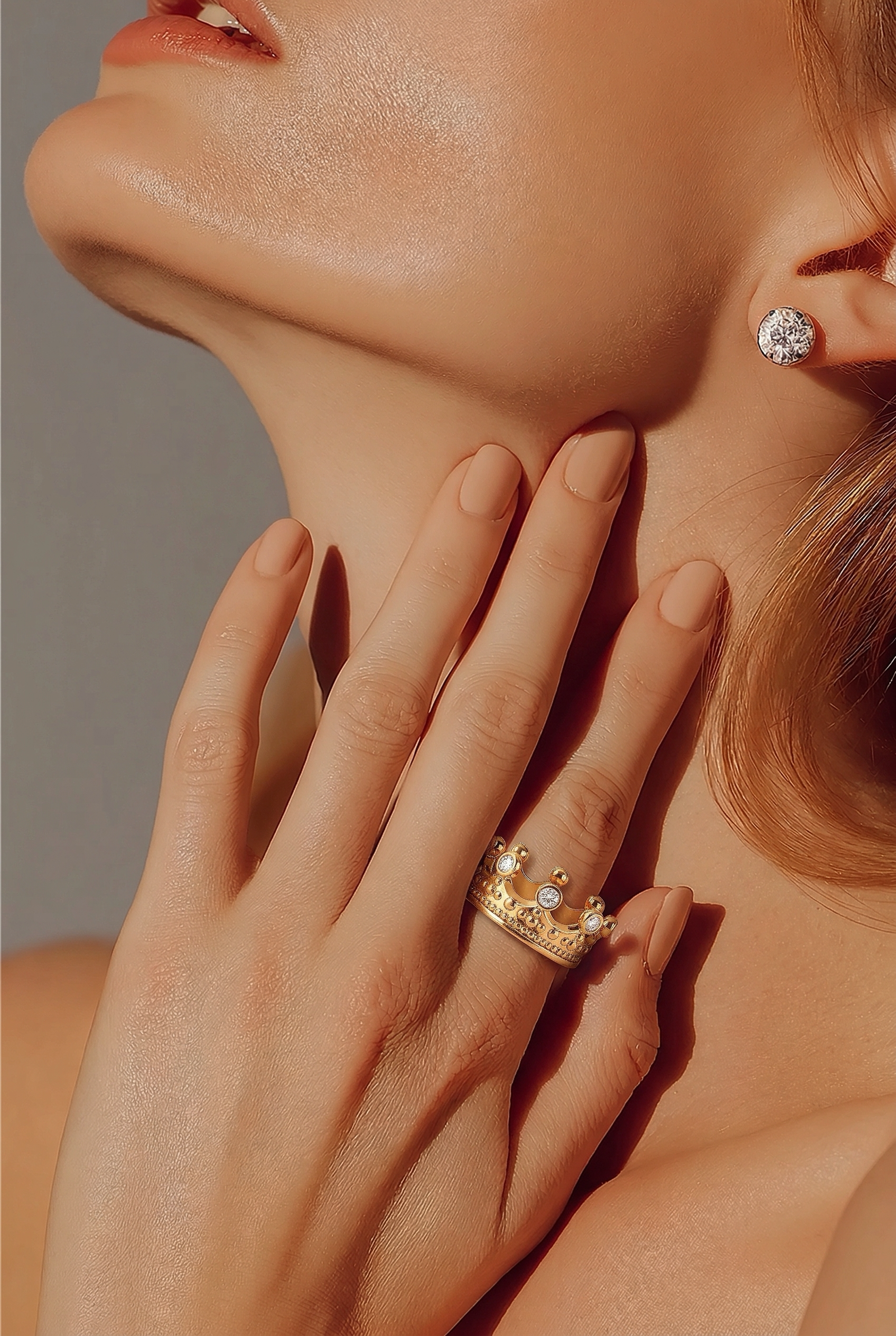 Royal Crown Stack Ring